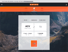 Tablet Screenshot of kayak.no