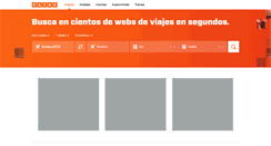 Desktop Screenshot of kayak.es